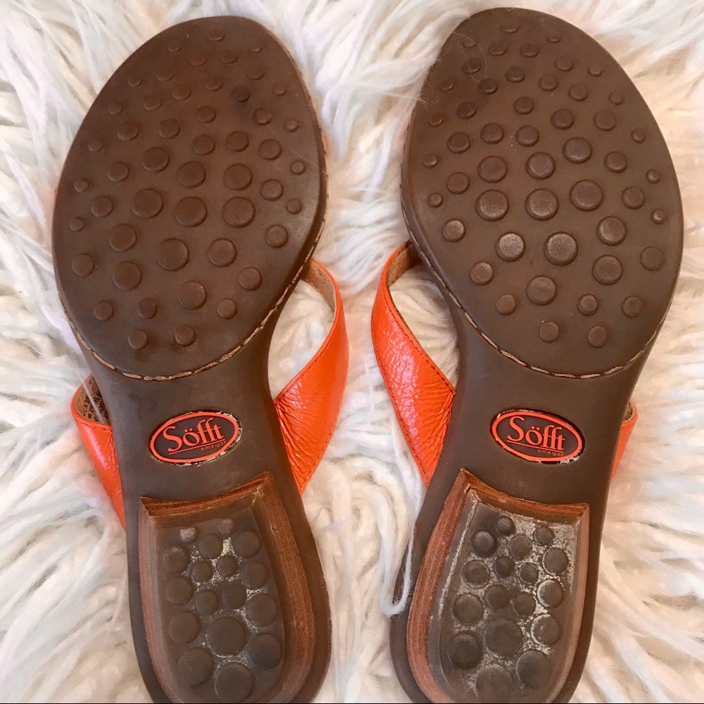 Sofft patent leather sandals - Picture 4 of 5
